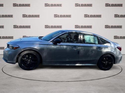 Solar Silver Metallic 2026 Honda Civic Sport