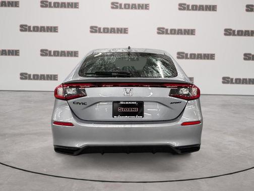 Solar Silver Metallic 2026 Honda Civic Sport