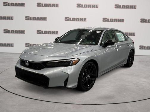Solar Silver Metallic 2026 Honda Civic Sport