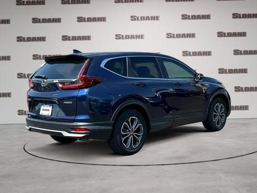 Blue 2020 Honda CR-V AWD EX