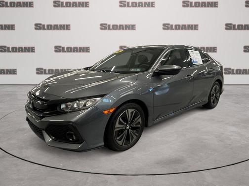 Modern Steel Metallic 2017 Honda Civic EX