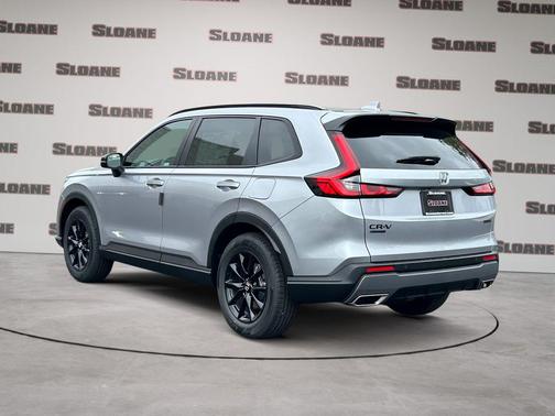 Solar Silver Metallic 2026 Honda CR-V Hybrid Sport-L AWD
