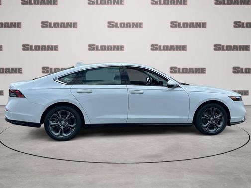Platinum White 2024 Honda Accord Hybrid EX-L