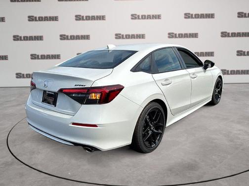 Platinum White Pearl 2026 Honda Civic Sport
