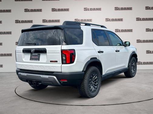 Platinum White Pearl 2026 Honda Passport AWD TrailSport