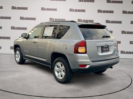 Billet Silver Metallic Clearcoat 2017 Jeep Compass Latitude