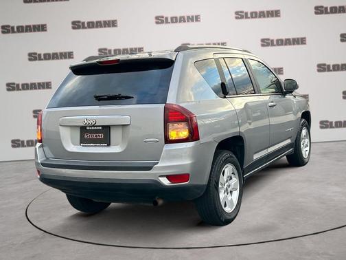 Billet Silver Metallic Clearcoat 2017 Jeep Compass Latitude