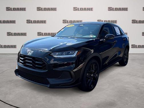 Crystal Black Pearl 2024 Honda HR-V Sport