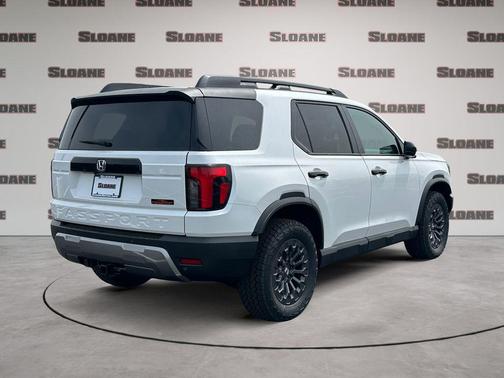 Platinum White Pearl 2026 Honda Passport AWD TrailSport