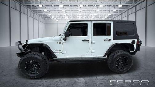 Bright White Clearcoat 2015 Jeep Wrangler Unlimited Sport