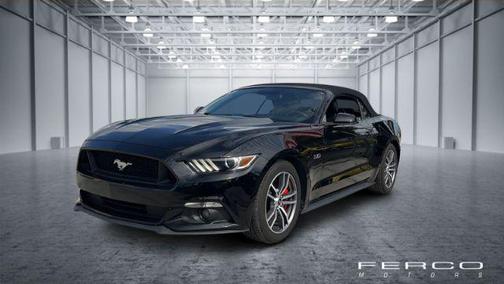 Black with Black Cloth Roof 2015 Ford Mustang GT Premium