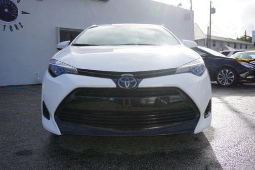 White 2019 Toyota Corolla LE