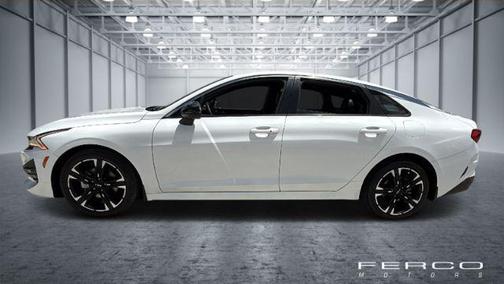 Glacial White Pearl 2023 Kia K5 GT-Line