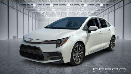 Super White 2020 Toyota Corolla SE