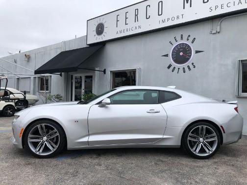 Silver 2018 Chevrolet Camaro 1LT