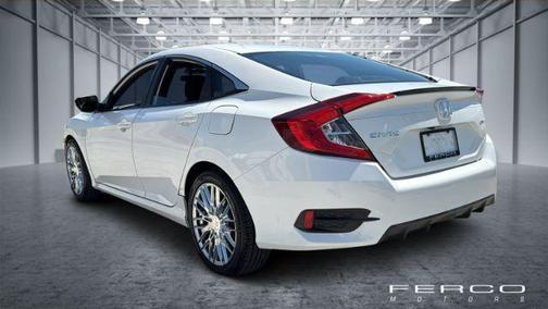 Platinum White Pearl 2019 Honda Civic Sport