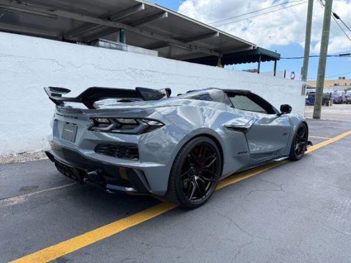 Sea Wolf Gray Tricoat 2024 Chevrolet Corvette Z06
