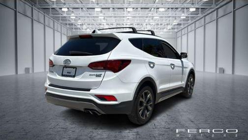 Pearl White 2018 Hyundai Santa Fe Sport 2.0L Turbo Ultimate