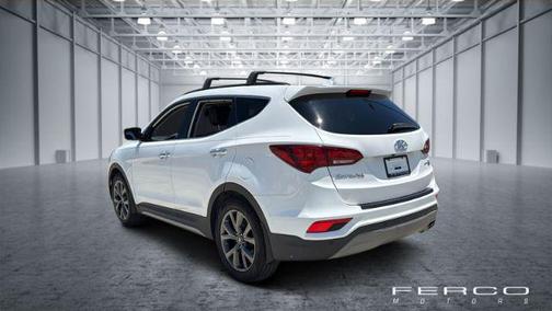 Pearl White 2018 Hyundai Santa Fe Sport 2.0L Turbo Ultimate