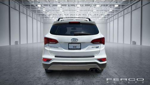 Pearl White 2018 Hyundai Santa Fe Sport 2.0L Turbo Ultimate