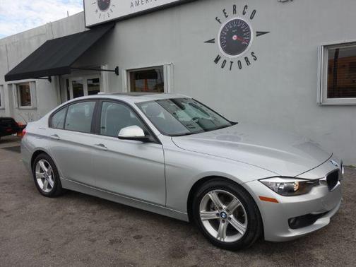 Silver 2013 BMW 328 Sedan