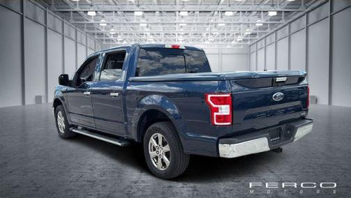 Blue 2020 Ford F-150 XLT