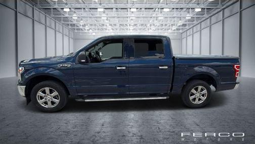 Blue 2020 Ford F-150 XLT