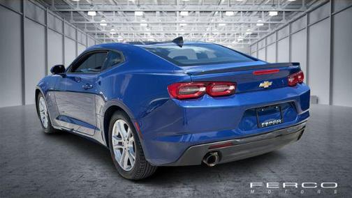Riverside Blue Metallic 2021 Chevrolet Camaro 1LS