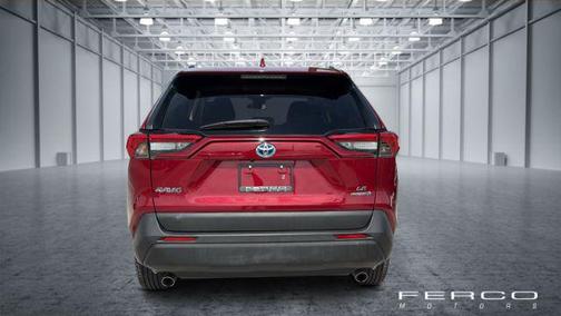 Ruby Flare Pearl 2021 Toyota RAV4 Hybrid LE