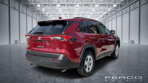Ruby Flare Pearl 2021 Toyota RAV4 Hybrid LE