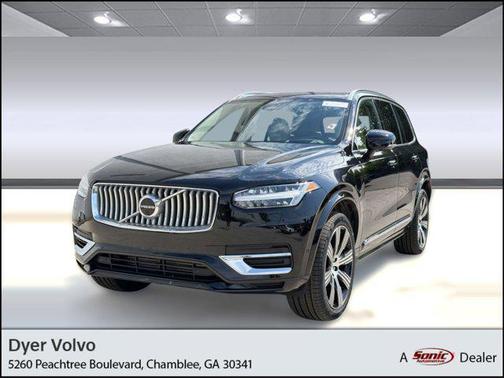 Onyx Black Metallic 2024 Volvo XC90 Recharge Plug-In Hybrid T8 Ultimate Bright Theme 7-Seater