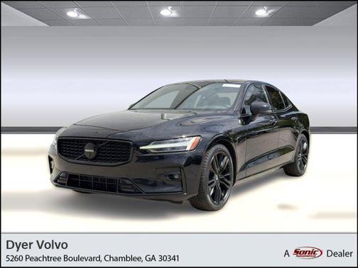Onyx Black Metallic 2023 Volvo S60 B5 Plus Black Edition