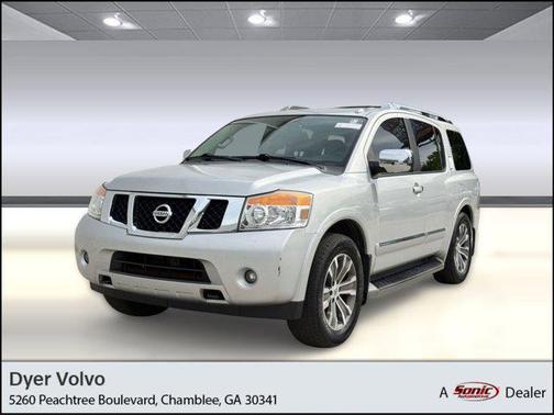 Brilliant Silver 2015 Nissan Armada SL