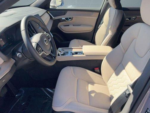 Aurora Silver 2026 Volvo XC90 Plus, B6 AWD Gas (mild hybrid), Gasoline, Bright, 7 Seats