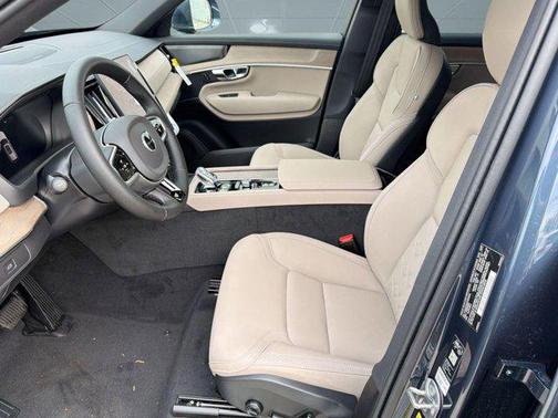 Denim Blue Metallic 2026 Volvo XC90 Plus, B6 AWD Gas (mild hybrid), Gasoline, Bright, 7 Seats