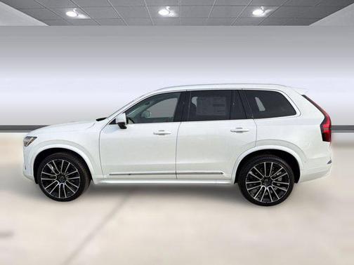 Crystal White Pearl 2026 Volvo XC90 Plus, B6 AWD Gas (mild hybrid), Gasoline, Bright, 7 Seats