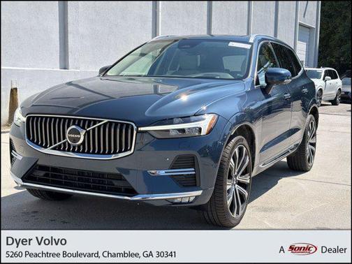 Denim Blue Metallic 2023 Volvo XC60 B5 Ultimate Bright Theme