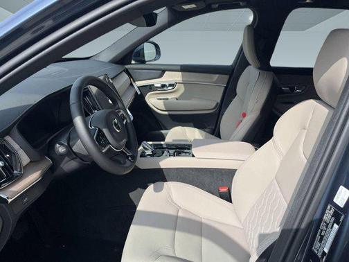 Denim Blue Metallic 2026 Volvo XC90 Plus, B6 AWD Gas (mild hybrid), Gasoline, Bright, 7 Seats