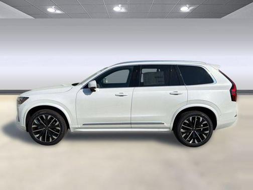 Crystal White Pearl 2026 Volvo XC90 Plus, B6 AWD Gas (mild hybrid), Gasoline, Bright, 7 Seats