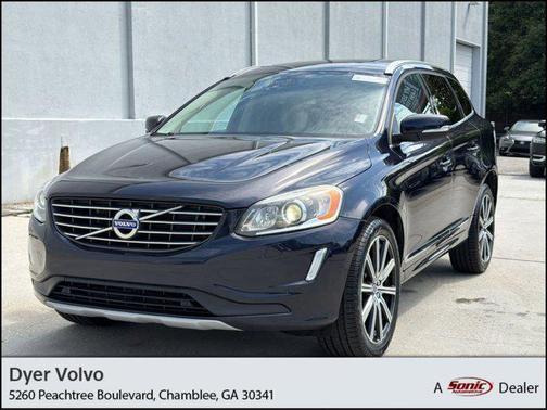 Blue 2017 Volvo XC60 T6 Inscription