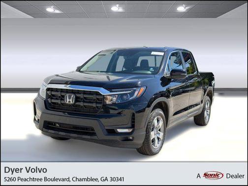 Crystal Black Pearl 2025 Honda Ridgeline RTL