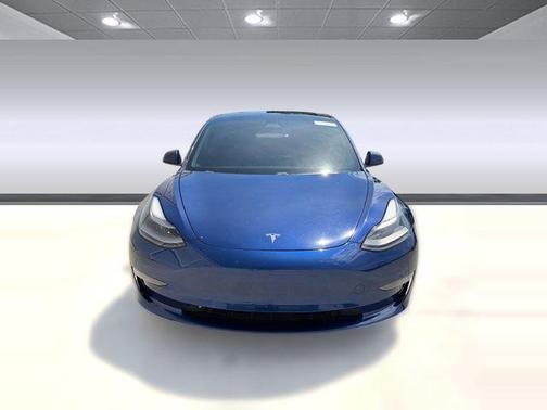 Deep Blue Metallic 2021 Tesla Model 3 Long Range