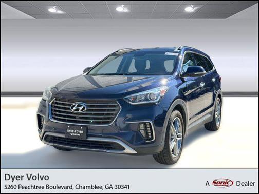 Storm Blue 2018 Hyundai SANTA FE SE Ultimate