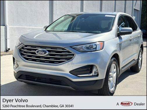 Iconic Silver Metallic 2021 Ford Edge SEL