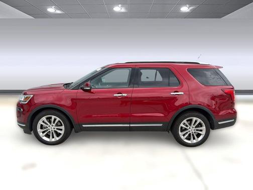 Red 2019 Ford Explorer Limited