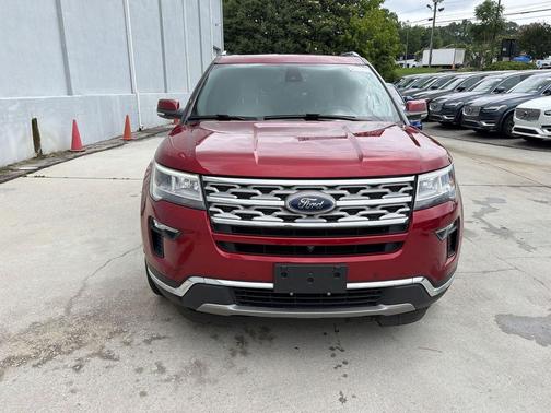Red 2019 Ford Explorer Limited
