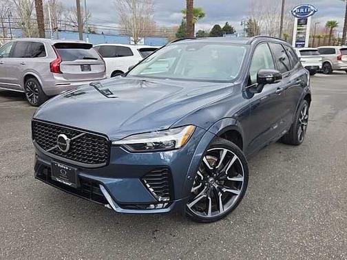 Denim Blue 2023 Volvo XC60 B5 Ultimate Dark Theme