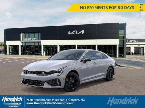Wolf Gray 2026 Kia K5 GT-Line AWD