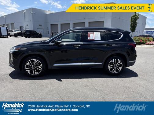 Twilight Black 2020 Hyundai SANTA FE SEL 2.4