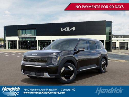 Ebony Black 2026 Kia EV9 Wind
